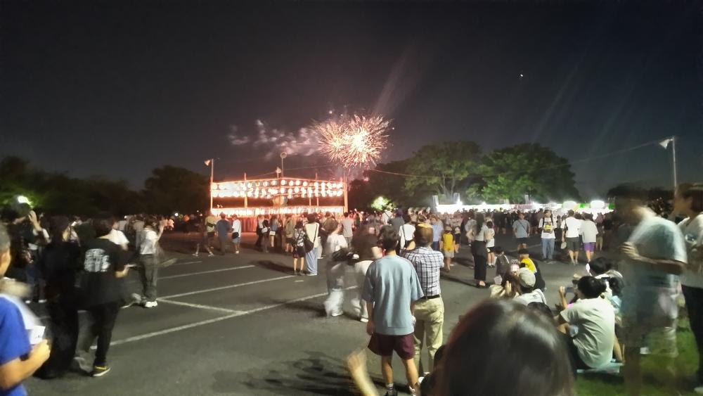 まつり会場